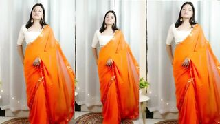 Meesho affordable saree Haul|| Under 450 ₹only || Try on Haul