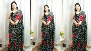 Meesho affordable saree Haul|| Under 450 ₹only || Try on Haul