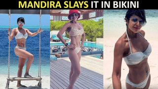 VIRAL video! Mandira Bedi flaunts her abs in bikinis from Maldives vacation