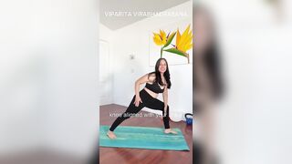 10 BENEFITS OF VIPARITA VIRABHADRASANA REVERSE WARRIOR Esoteric Yoga with Myriam