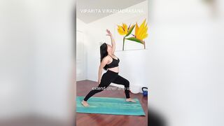 10 BENEFITS OF VIPARITA VIRABHADRASANA REVERSE WARRIOR Esoteric Yoga with Myriam