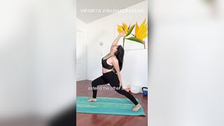 10 BENEFITS OF VIPARITA VIRABHADRASANA REVERSE WARRIOR Esoteric Yoga with Myriam