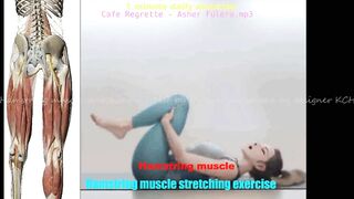 1 minute daily exercise_ Hamstring muscle stretching exercise_#hamstrings