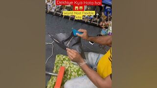 World Most Flexible Kite Folding By Sajjad Lucknow #kitezone #flexible #kite #viral #shorts