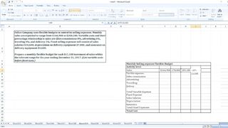 Fallon Company uses flexible budgets to control its selling expenses. Monthly sales are expected