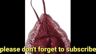 Try On Haul | Tiny See Through Lingerie G string Transparent Thong Panty Haul #007