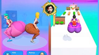 Twerk Run VS Twerk Run New Max Levels Walkthrouh Android/iOS Gameplay