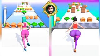 Twerk Run VS Twerk Run New Max Levels Walkthrouh Android/iOS Gameplay