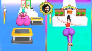 Twerk Run VS Twerk Run New Max Levels Walkthrouh Android/iOS Gameplay