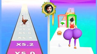 Twerk Run VS Twerk Run New Max Levels Walkthrouh Android/iOS Gameplay