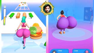 Twerk Run VS Twerk Run New Max Levels Walkthrouh Android/iOS Gameplay