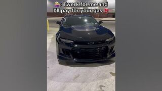 Twerk For Some Free Gas - 2022 Camaro ZL1 #camarozl1