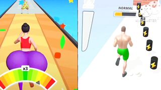 motai ghari gaye ????????‍♂️???? | twerk running game in Urdu| android game|