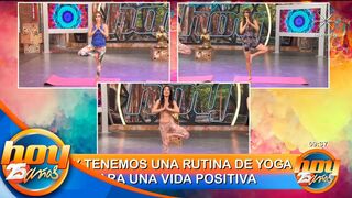 3 posturas de Yoga para controlar las emociones | Programa Hoy