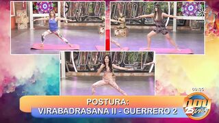 3 posturas de Yoga para controlar las emociones | Programa Hoy