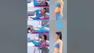 Get Flat Belly at home #weightloss #viral #yoga