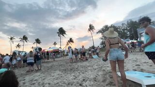 BOOTS and BIKINIS - Tortuga Day 1 rages on #tortugamusicfestival #fortlauderdalebeach