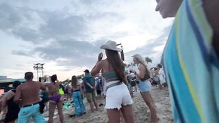 BOOTS and BIKINIS - Tortuga Day 1 rages on #tortugamusicfestival #fortlauderdalebeach