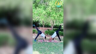 Couple yoga poses | #shorts