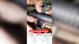 electrical flexible pipe joint work #shortsvideo #electricalshort ????????