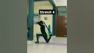 5 Stretching Techniques for Quads & Hip Flexors ☝️#viral #trending #shorts