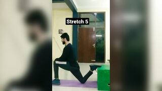 5 Stretching Techniques for Quads & Hip Flexors ☝️#viral #trending #shorts