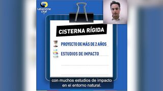 CASO DE CLIENTE Cisterna flexible de agua potable ???? ¡3 cisternas operativas en la Alta Montaña!