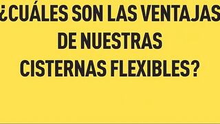 CASO DE CLIENTE Cisterna flexible de agua potable ???? ¡3 cisternas operativas en la Alta Montaña!