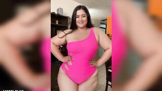 My Favorite Was The First One Very Rosy Bikinis From Curvystyle With Fernanda