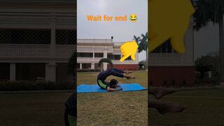 Wait for end ???? #trending #shortvideo #shortsbeta #views #yoga #viral #treandingshorts #youtubeshorts