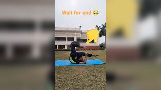 Wait for end ???? #trending #shortvideo #shortsbeta #views #yoga #viral #treandingshorts #youtubeshorts