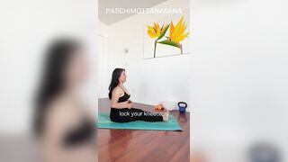 10 BENEFITS OF PASCHIMOTTANASANA Esoteric Yoga with Myriam