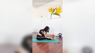 10 BENEFITS OF PASCHIMOTTANASANA Esoteric Yoga with Myriam