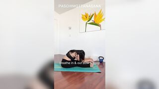 10 BENEFITS OF PASCHIMOTTANASANA Esoteric Yoga with Myriam