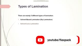 What is Lamination ? Basic information of lamination | Flexible Packaging process | Flex Pack