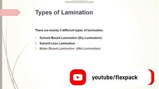 What is Lamination ? Basic information of lamination | Flexible Packaging process | Flex Pack