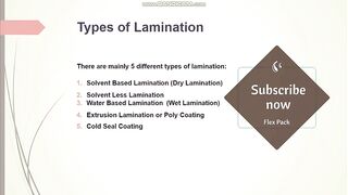 What is Lamination ? Basic information of lamination | Flexible Packaging process | Flex Pack