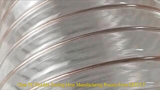 Clear PU Flexible Ducting Hose Manufacturing Process From Ecoosi Industrial Co., Ltd.