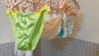 Wash and Dry - Hanging Underwear Clip Rack #41 | Lingerie Underwear Collection | ft. THE GLOSSY MINT