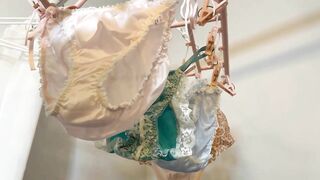 Wash and Dry - Hanging Underwear Clip Rack #41 | Lingerie Underwear Collection | ft. THE GLOSSY MINT