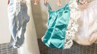 Wash and Dry - Hanging Underwear Clip Rack #41 | Lingerie Underwear Collection | ft. THE GLOSSY MINT