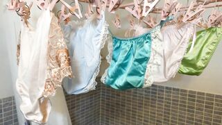 Wash and Dry - Hanging Underwear Clip Rack #41 | Lingerie Underwear Collection | ft. THE GLOSSY MINT