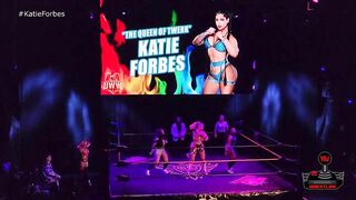 "Queen of Twerk" Katie Forbes at UWW 3 *fan footage* 12/9/2022