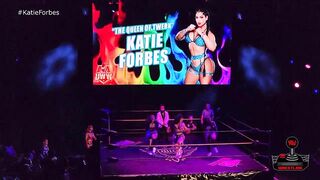 "Queen of Twerk" Katie Forbes at UWW 3 *fan footage* 12/9/2022