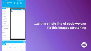 Stop Image from stretching in staggered gridview #therightway #sketchware #appdesign #appdevelopment