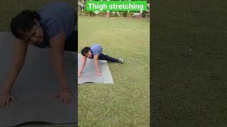 slim thighs idea #thighs stretching #youtube viral #shortsfeed