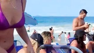 Sexy Bikini Girl's 4U || Brazil Beach ????????