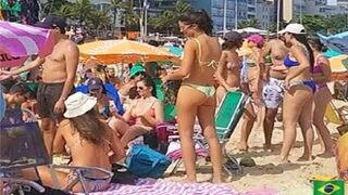 ???????? Leblon Beach Party Summer 2023 Hot Bikini Girls Brazil ????????