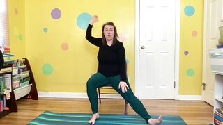 Chair Yoga Mini Moment: Arms, Legs and Core Stretch