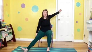 Chair Yoga Mini Moment: Arms, Legs and Core Stretch